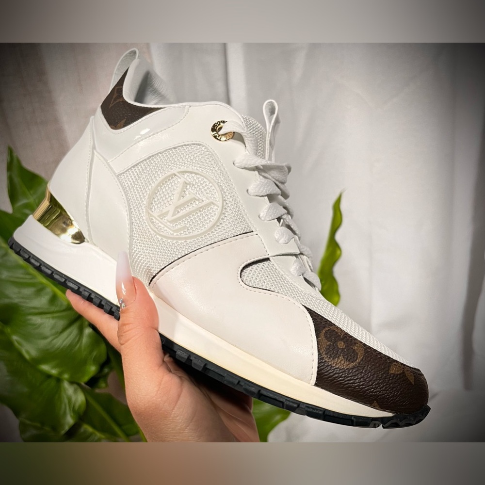 Calfskin Monogram Run Away Sneakers